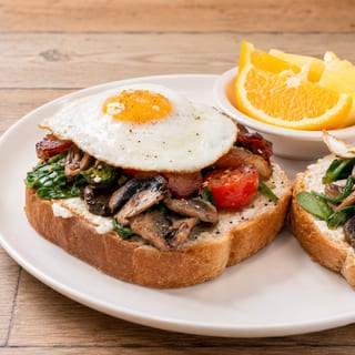 GRILLED VEGGIE TOAST