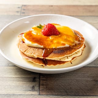 CREME BRULEE PANCAKES